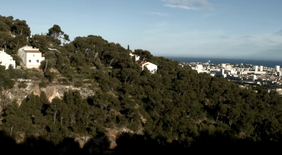 vue sur la ville de Toulon